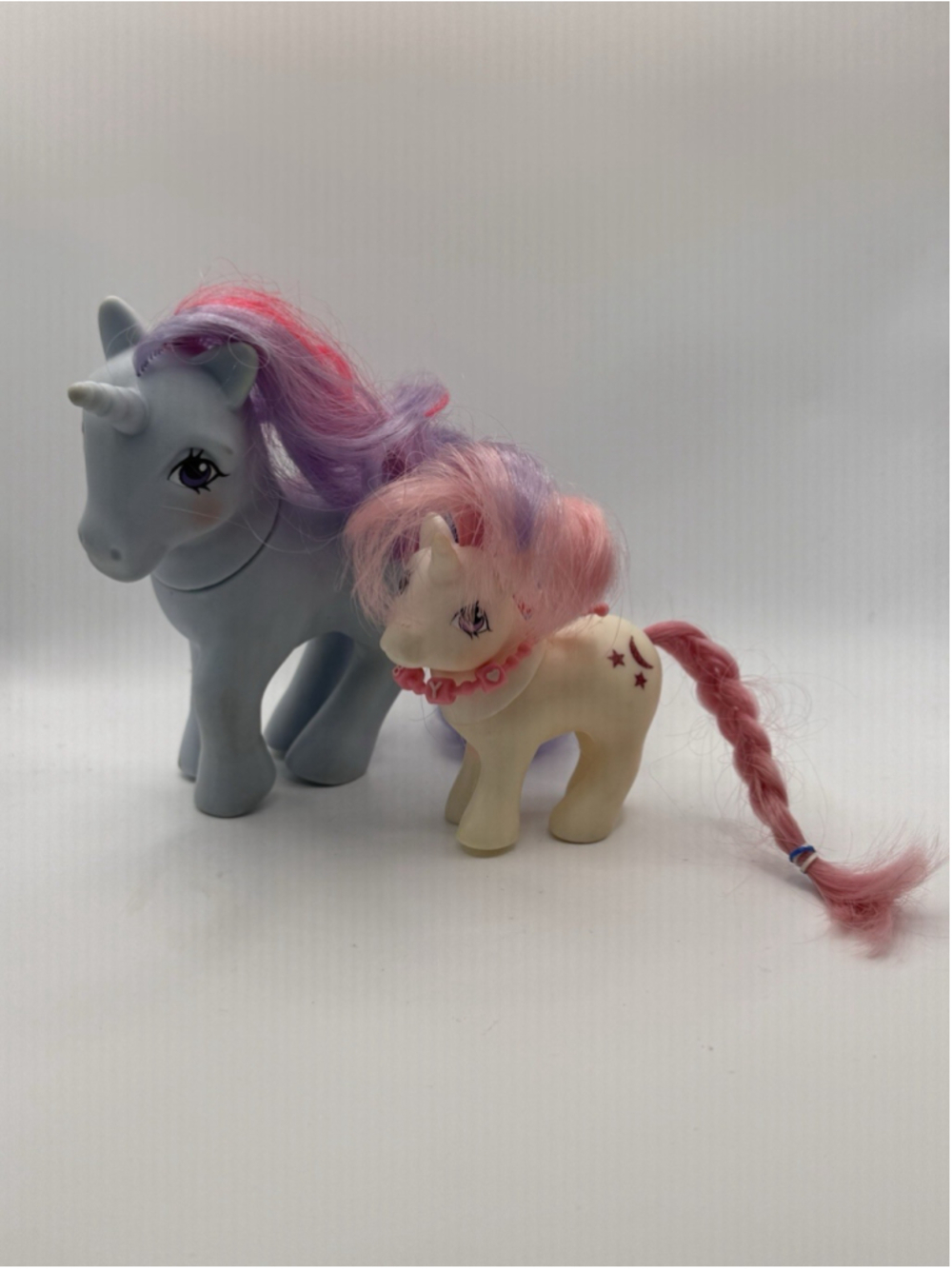 Vintage G1 Hasbro My Little Pony Sparkler & G1 Baby Moondancer Lot 1984